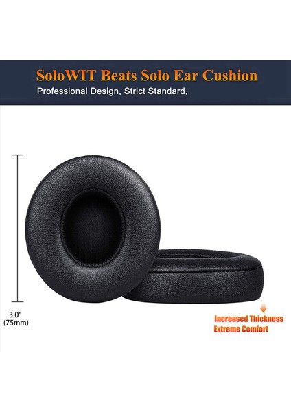4 Adet Kulaklıklar Köpük Kulak Ped Yastık Kapağı Beats Solo 2 0/3 0 Kulaklık (Yurt Dışından) fırsatları
