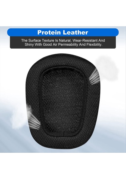 1paır Köpük Kulak Pedleri Yastık Deri Earpad G935 G635 G533 G433 G231 Kablosuz Oyun Kulaklığı (Yurt Dışından) fırsatları