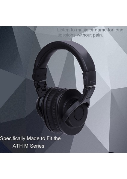 M50X Yedek Earpads Audio Technica Ath M50 M50X M50XBT M50RD M40X M30X M20X Msr7 Sx1 Kulaklık (Yurt Dışından) fiyatları