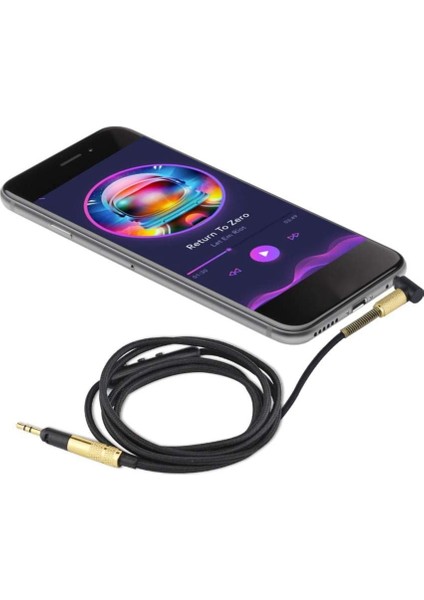 Kulaklıklar Sennheiser Için Sesli Ses Kablosu HD518 HD558 HD598 HD595 HD559 HD569 HD579 HD599 (Mikrofonlu) (Yurt Dışından) fırsatları