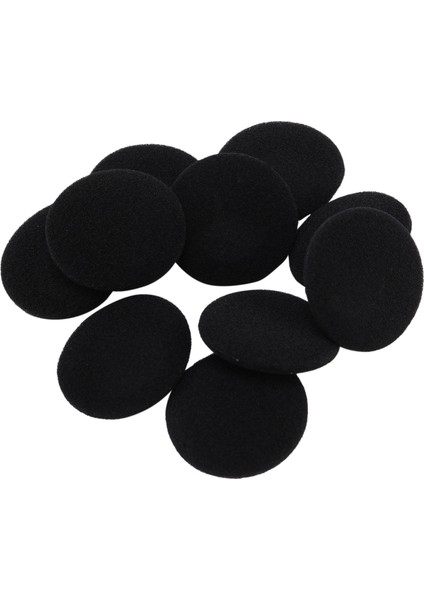 20 Adet Sünger Koruyucu Önlemler Kulaklık Için Yumuşak Siyah Kulak Kapağı Yastığı 5cm (Yurt Dışından) fiyatları