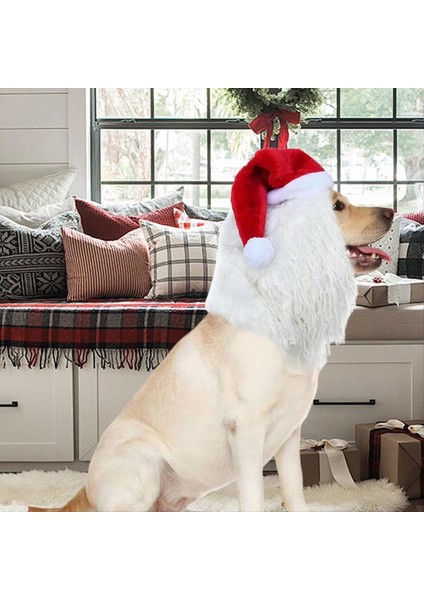 Cat Dog Noel Noel Baba Şapkası Komik Sevim Noel Baba Şapka Kış Günü Gecesi Için Aile Dostları Gençk Gençler Kız Çocuk (Yurt Dışından) fırsatları