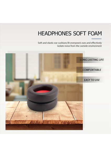 Yedek Kulak Yastığı Köpük Kapak Kulak Padleri Anker Sesli Yaşam Için Yumuşak Yastık Q10 / Q10 Bluetooth Kulaklıklar (Kırmızı) (Yurt Dışından) fiyatları