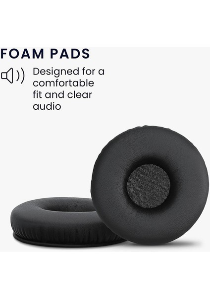 4pcs So -Ny Mdr -XB450AP / XB550 / XB650 Için Uyumlu Yedek Kulak Pedleri - Kulaklıklar Için Ayarlanmış Earpads - Siyah (Yurt Dışından) modelleri