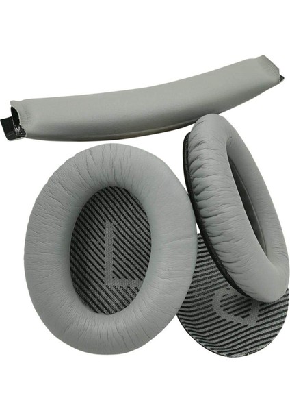 Kafa Bandı Yastığı ve Kulak Pedleri Sessiz Konfor Için Değiştirme 25 35 (QC25 QC35) ve Quietcomfort 35 Iı (QC35II) Kulaklıklar (Yurt Dışından)