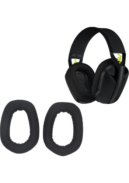 Logitech Için G435 Kulaklık Kulak Kupası Kapağı Bluetooth G435 Kulak Yastıkları Taşınabilir Yedek Parçalar Siyah (Yurt Dışından) fırsatları