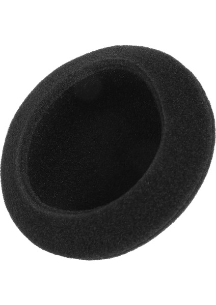 4 Çift 60MM Yedek Kulak Köpük Kulaklık Pedi Kulaklık Için Siyah (Yurt Dışından)