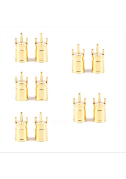 10PCS Bakır Mmcx Konnektör Kadın Soket Kulaklık Pin Kulaklık Fişi AKR02 R03 Kulaklık Için Ses Jakı (Yurt Dışından)