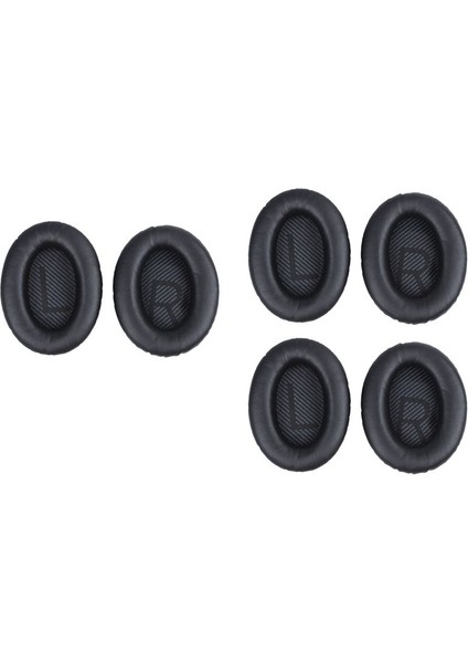3x Yedek Earpads Kulak Ped Köpük Kulak Pad Bellek Köpük Boz Ae2-W Kulaklıklar Için Siyah (Yurt Dışından)