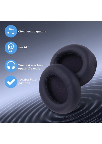 Anker Soundcore Life Için Yedek Kulak Pedleri Q30/Q35 Protein Deri Kulaklıklar Earpad (Mavi) (Yurt Dışından) fırsatları