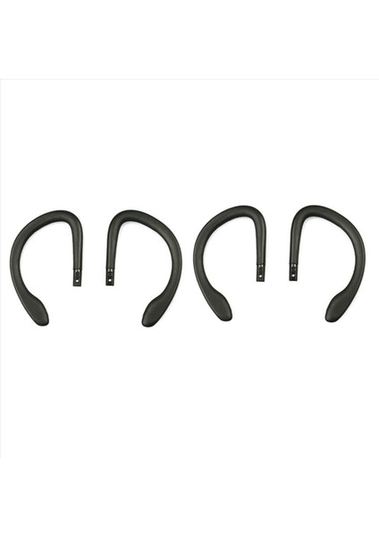 2x Earhook Yedek Earbud Uçu Kablosuz Spor Döngü Klips Kupa Kancaları Powerbeats Için Onarım Parçaları 3 Pb3 Siyah (Yurt Dışından)