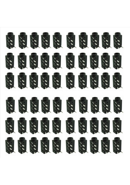 200PCS 3 5mm Dişi Ses Konnektörü 4 Pin Dip Kulaklık Jakı Soketi PJ-320A (Yurt Dışından)