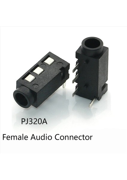 200PCS 3 5mm Dişi Ses Konnektörü 4 Pin Dip Kulaklık Jakı Soketi PJ-320A (Yurt Dışından) modelleri
