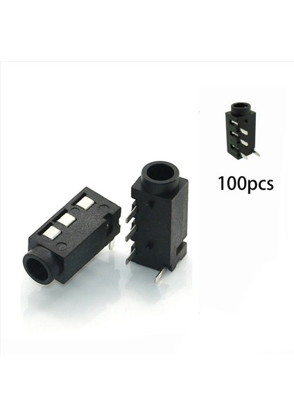 200PCS 3 5mm Dişi Ses Konnektörü 4 Pin Dip Kulaklık Jakı Soketi PJ-320A (Yurt Dışından) indirimleri