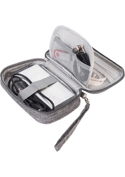 Çok Fonksiyonlu Dijital Torba Depolama Çantası Veri Kablo Depolama Çantası Mobil Güç Kulaklık Depolama Çantası Gri (Yurt Dışından) modelleri