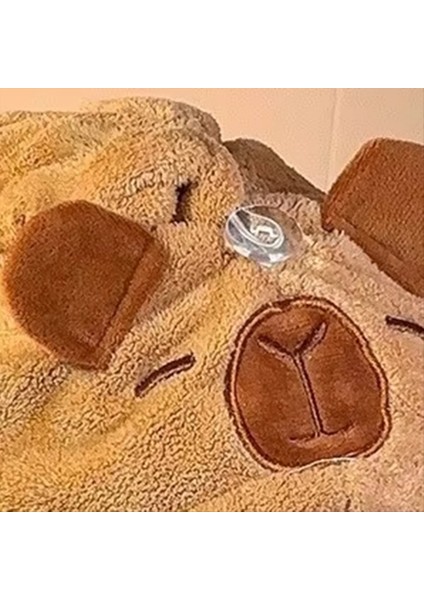 Capybaras Hızlı Kuru Saç Havlu Sarma Islak Saçlar Için Süper Emici Mikrofiber Havlu Kadınlar Için Düğme Uzun Saçlar (Yurt Dışından) indirimleri