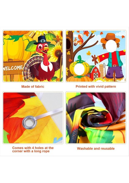 Sonbahar Fotoğraf Dalgaları Sonbahar Festiva Dekorasyonları, Kabak Fotoğraf Kabini Iç Mekan Dış Mekan Dekoru Için (Yurt Dışından) fırsatları