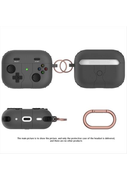 Pro2 Koruyucu Kılıf Için Uygun Apple Bluetooth Kulaklık Kasası Silikon Koruyucu Kılıf Gümüş-Gray (Yurt Dışından) indirimleri