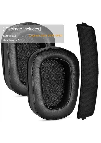 10PAIR Köpük Kulak Pedleri Logitech Için Deri Earpad G933 G935 G633 / G 933 G 935 G 633 Artemis Kulaklıkları (Yurt Dışından) indirimleri