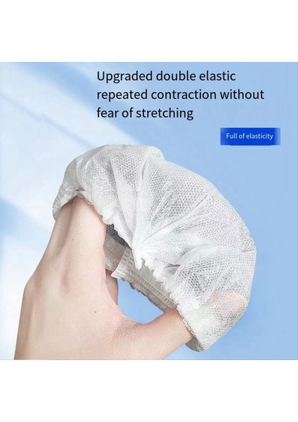 100PCS/SET Gaming Cafe Tek Kullanımlık Kulaklık Kapağı Dokuma Olmayan Kafa Bandı Toz Geçirmez Ter Getirmez Kulaklık Mavi (Yurt Dışından)