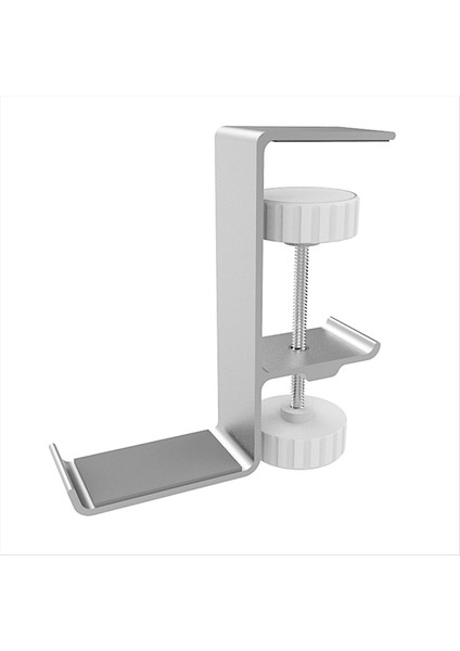 Klipsli Kulaklık Tutucu Z20 Klipsli Askı Hook Kulaklık Evrensel Askı Metal Masaüstü Tezgah Kancalar Gümüş (Yurt Dışından) fırsatları