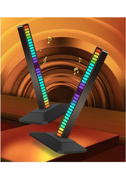 Çok Fonksiyonlu Kulaklık Stand Standı Rgb Işık Hafif Raf Bilgisayar Oyunu Kulaklık Ortam Işık Ekran Standı Siyah (Yurt Dışından) modelleri