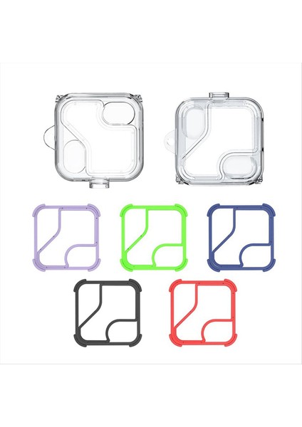 Hiçbir Şey Için Kulak2 Kulaklık Koruyucu Kasa Şeffaf Pc Kabuğu Damla Geçirmez Çok Fonksiyonlu Depolama Çantası (Yurt Dışından) fiyatları