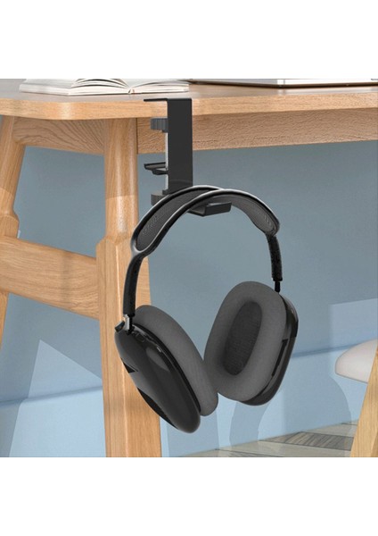 Klipsli Kulaklık Tutucu Z20 Klipsli Askı Hook Kulaklık Evrensel Askı Metal Masaüstü Tezgah Kancalar Siyah (Yurt Dışından) indirimleri