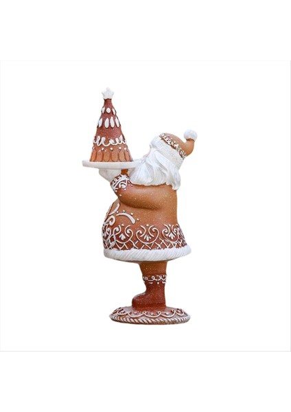 Sevim Sevim Noel Baba Süsler Karikatür Exquisit Reçine Noel Baba Heykelleri Noel Süs Açık Dekor (Yurt Dışından) indirimleri