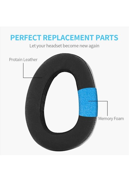 2x Kulak Pedleri Yastıklar Kulaklıklar Yedek Parçalar Sennheiser Için Aksesuarlar Gsp 670 Gsp 500 Gsp 600 Oyun Kulaklığı (Yurt Dışından) modelleri