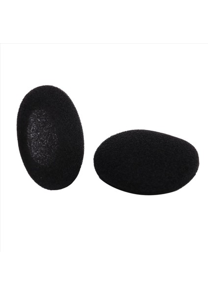 50 Adet Sünger Koruyucu Önlemler 5cm Kulaklık Için Yumuşak Siyah Kulak Kapağı Yastığı (Yurt Dışından)