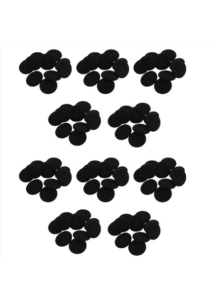 50 Adet Sünger Koruyucu Önlemler 5cm Kulaklık Için Yumuşak Siyah Kulak Kapağı Yastığı (Yurt Dışından) fiyatları