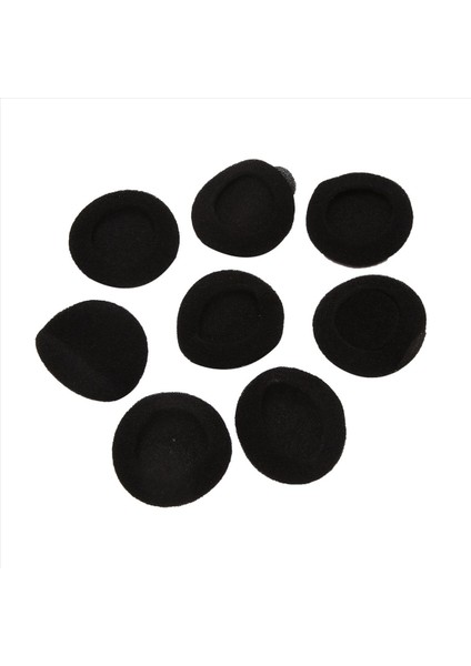 16 Çift 55MM Yedek Kulaklık Kulaklık Kapakları Kulaklık Siyah (Yurt Dışından) fiyatları