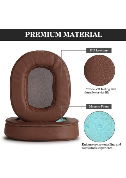 4x Kulak Yastıkları Bellek Köpüğü Kulak Padleri Ath M50X Için Yedek Kulak Pedleri (Yurt Dışından) fırsatları