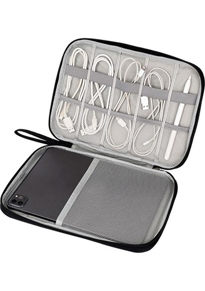 Dijital Depolama Çantası Güç Bankası USB Veri Kablosu Şarj Cihazı Seyahat Depolama Çantası Taşınabilir Depolama Çantası (Yurt Dışından) fiyatları