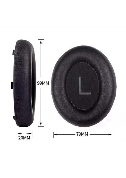 2x Bose Için Yedek Kulak Pedleri 700 NC700 Kulaklık Bellek Köpük Kulak Yastıkları Earpads Kulaklık Deri Kılıf Siyah (Yurt Dışından) fırsatları