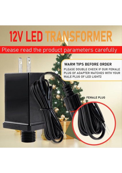 2pcs Yedek Yard Şişirilebir Adaptör 12V 1A, Sınıf 2 Güç Kaynağı 9.84FT Uzatma Kablosu Abd Fişi (Yurt Dışından) fiyatları