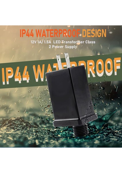 2pcs Yedek Yard Şişirilebir Adaptör 12V 1A, Sınıf 2 Güç Kaynağı 9.84FT Uzatma Kablosu Abd Fişi (Yurt Dışından) indirimleri