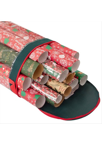 Kağıt Depolama Torbası Sarma Kağıt Organizatörünü Çok Sayıda Sargısı Yeşi Depolamak Için Yatağın Altında (Yurt Dışından) indirimleri