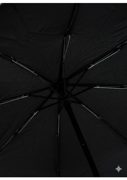 Tam Otomatik Şemsiye Güçlü Ekstra Dayanıklı Fiber Telli Kir Sututmayan Kumaş Kılıflı Desenli