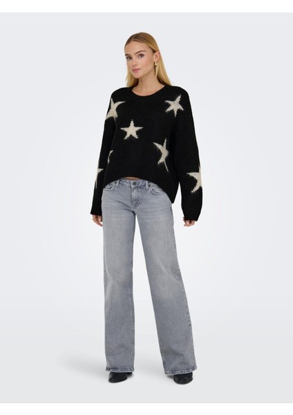 Onlazu Ls Star O-Neck Knt fırsatları