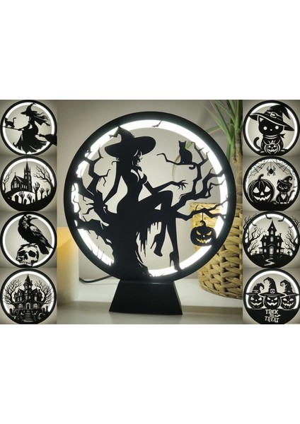 Cadılar Bayramı Panelli Halka Lamba Iı