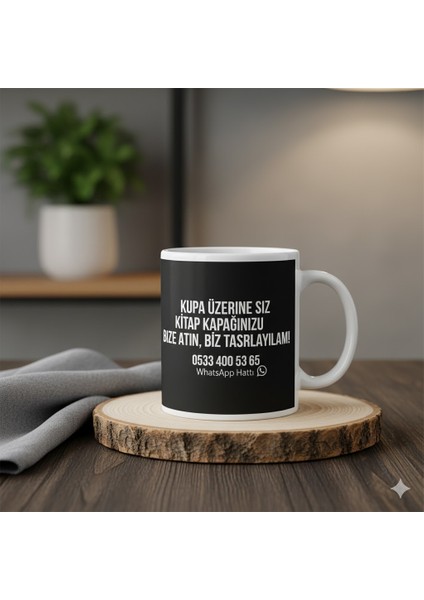 " Içimizdeki Şeytan" Kişiye Özel Özel Kapak Tasarımlı Kupa (Istediğiniz Kitap Tasarlanır) modelleri