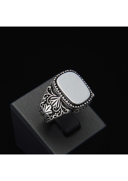 717A Siyah Zirkon Gümüş Yüzük fiyatları