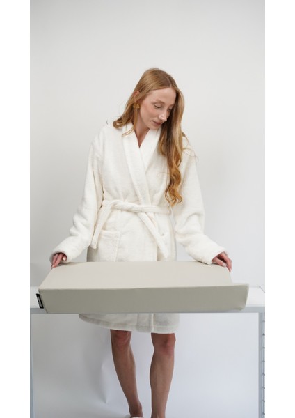 We-Too Memory Foam Bebek Alt Açma Minderi – Eğimli Tasarım, Suya ve Kire Dayanıklı Kılıf, Kaymaz Taban