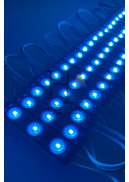12 Volt 1.2 Watt 3’lü Mercekli 2835 Modül LED Turkuaz (10 Adet) fırsatları