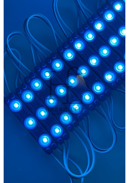 12 Volt 1.2 Watt 3’lü Mercekli 2835 Modül LED Turkuaz (10 Adet) indirimleri