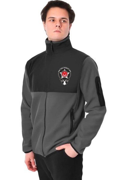 Özel Güvenlik Softshell Polar Mont Gri