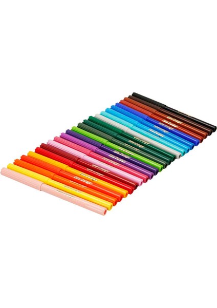 Yıkanabilir Keçeli Boya Kalemi 24’lü 4989 modelleri