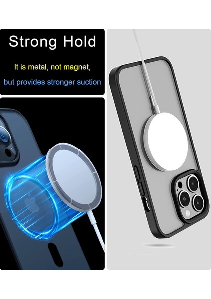 Magsafe ile Uyumlu Metal Halka Yapıştırıcı iPhone 12 13 14 15 16 17 Telefon Kılıfı Dönüştürücü Kiti Aksesuarları, Manyetik Mıknatıs Adaptör Halkası indirimleri